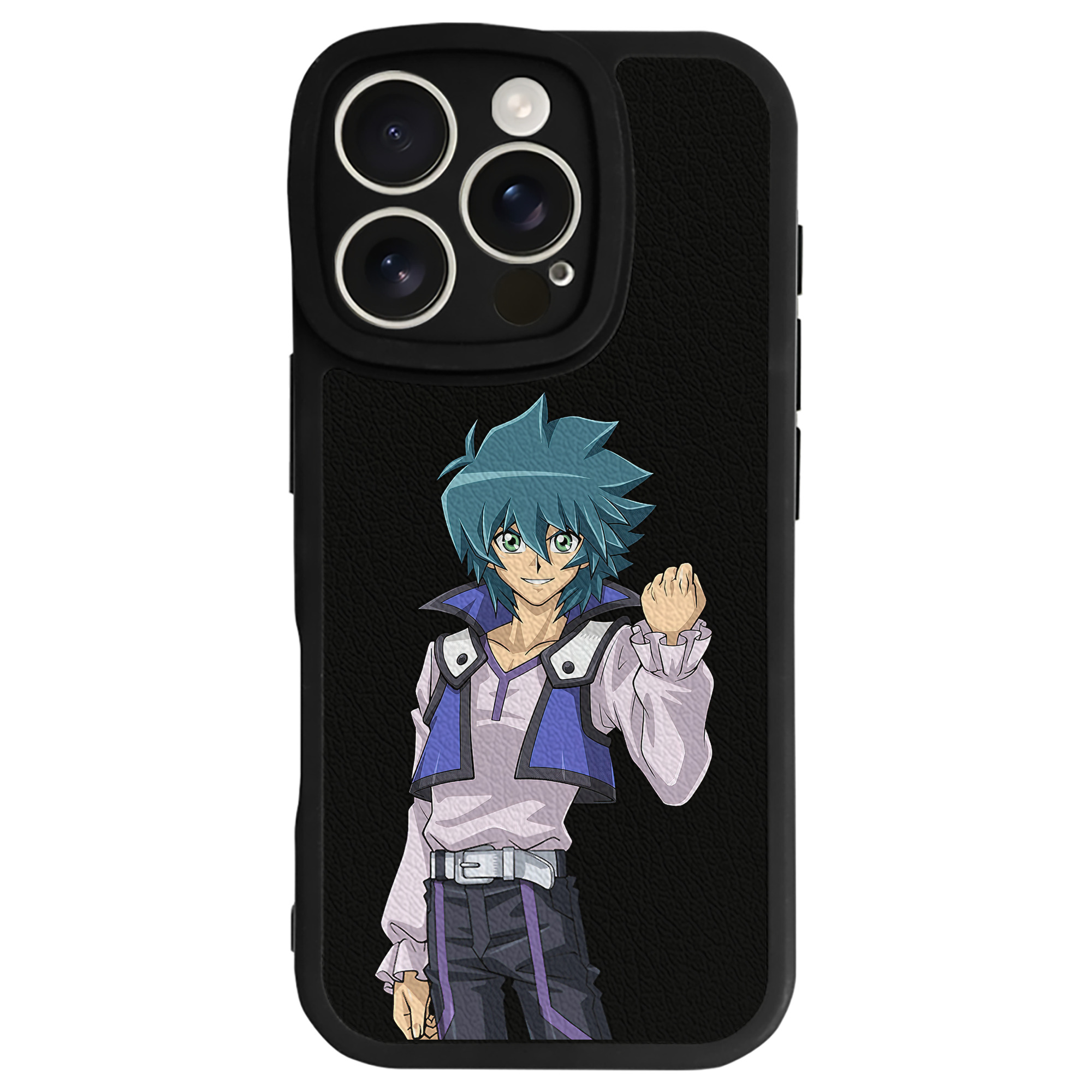 遊☆戯☆王 Yu-Gi-Oh! 【iPhone 16シリーズ対応】シリコンスマホケース（レザー調） 材質：シリコン